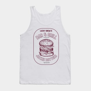 Lucky Brew's Bar & Grill | Lazlo the Regular Human Bartender | WWDITS Tank Top